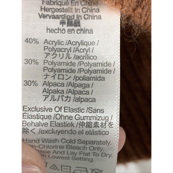 Madewell Fall Sweater V Neck Womens S Alpaca Lightweight Oversized - Picture 5 of 6